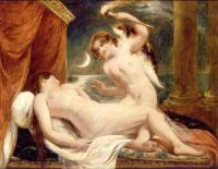 William Etty - Cupid and Psyche
